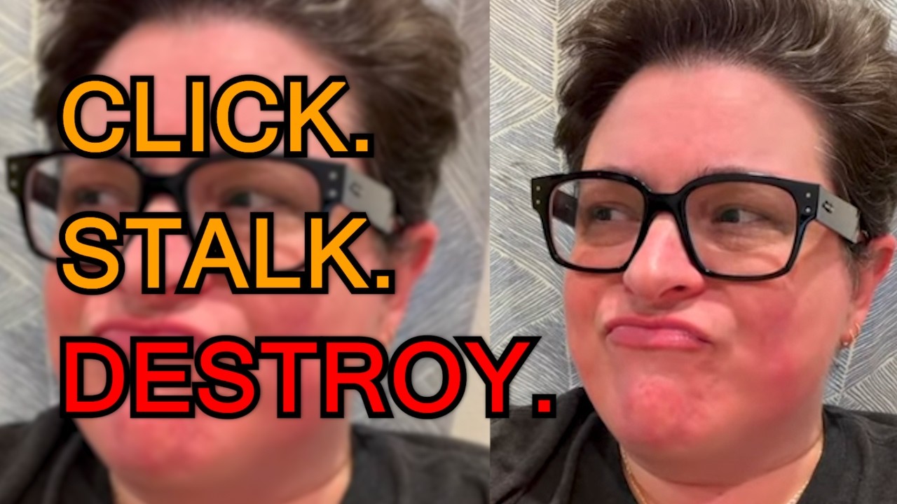 CLICK. STALK. DESTROY. | INTERNET STALKER NORA AMES